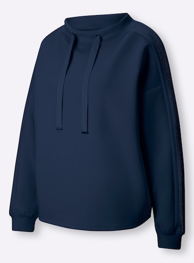 heine Sweatshirt i mörkblå, Produktvy
