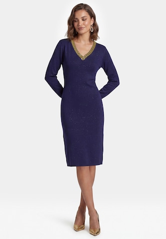 faina Jurk in Blauw
