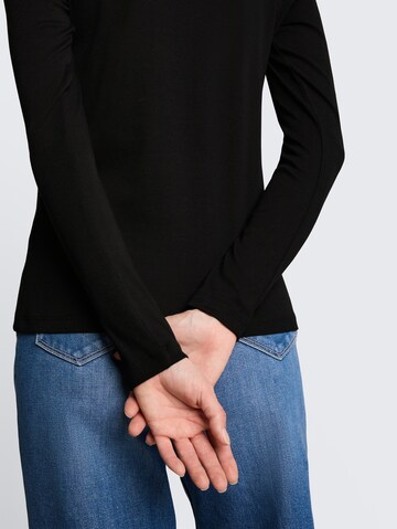 TOM TAILOR Shirt in Schwarz