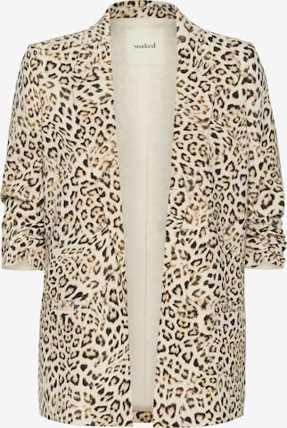 SOAKED IN LUXURY Blazers 'Shirley' in Beige: voorkant