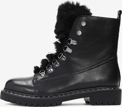 Kazar Bottines à lacets en noir, Vue avec produit