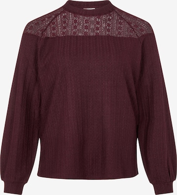 EVOKED Blouse in Red: front