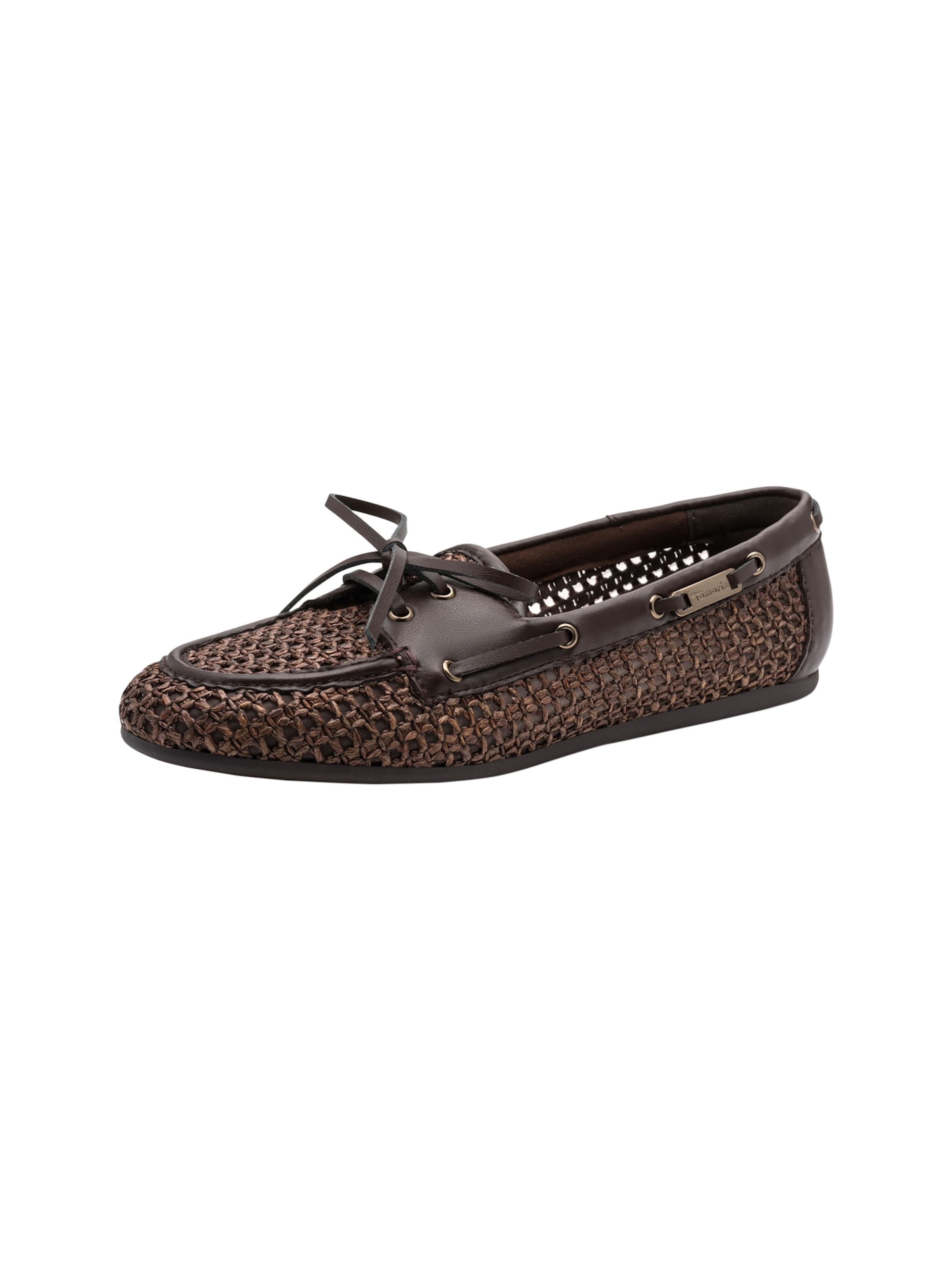 Ballerina di Tamaris in marrone: frontale