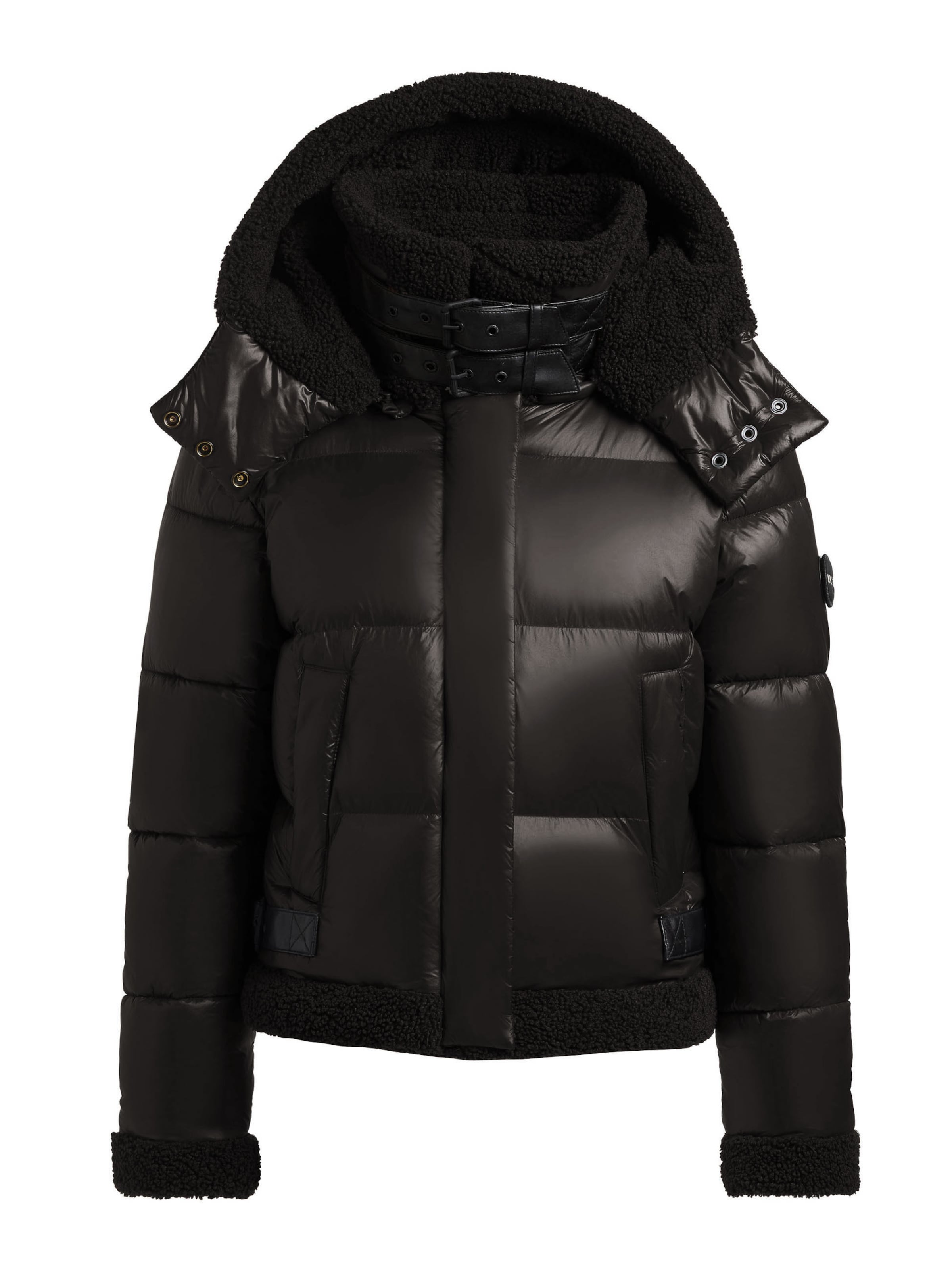 khujo Winter jacket 'Nessie3' in Black: front