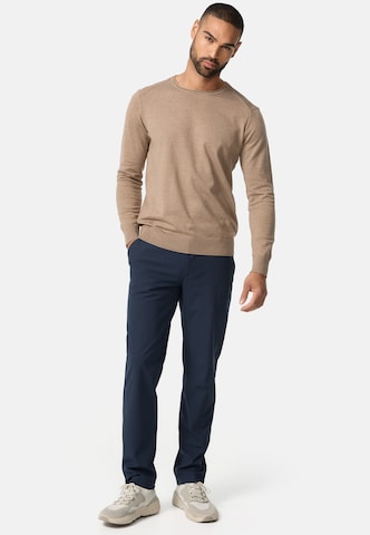 INDICODE JEANS Regular Chino 'Riccardo' in Blauw