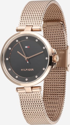 TOMMY HILFIGER Analoog horloge in Goud: voorkant