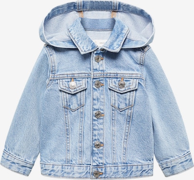 MANGO KIDS Välikausitakki värissä sininen denim, Tuotenäkymä