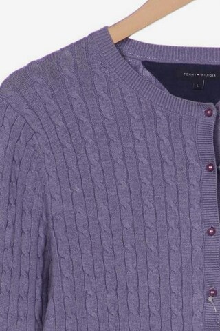 TOMMY HILFIGER Sweater & Cardigan in L in Purple