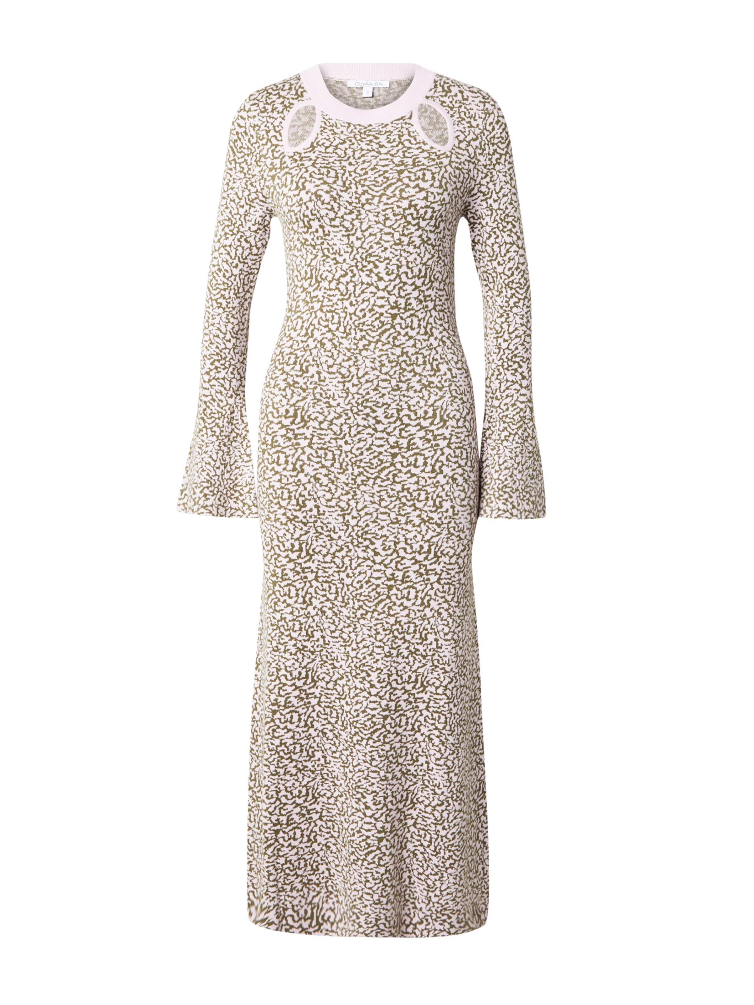 jauktas krāsas Olivia Rubin Kleita 'JAMES': no priekšpuses