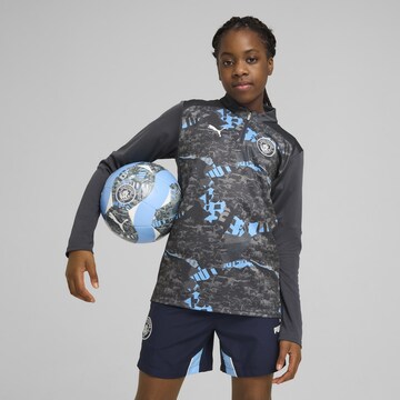 PUMA Sports sweatshirt 'Manchester City' in Grey: front