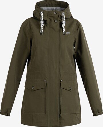 Schmuddelwedda Performance Jacket in Green: front