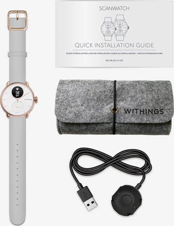 Withings Digital Watch 'Akku' in Grey