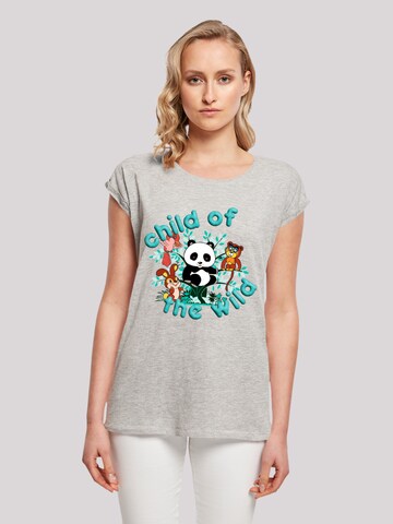 T-shirt 'Heroes of Childhood Tao Tao Child Of The Wild' F4NT4STIC en gris : devant