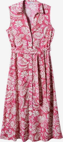 MANGO Šaty 'Apple2' – pink: přední strana