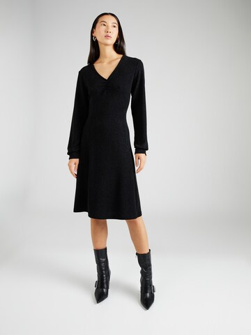 Robe 'LUCIA' Fransa en noir : devant