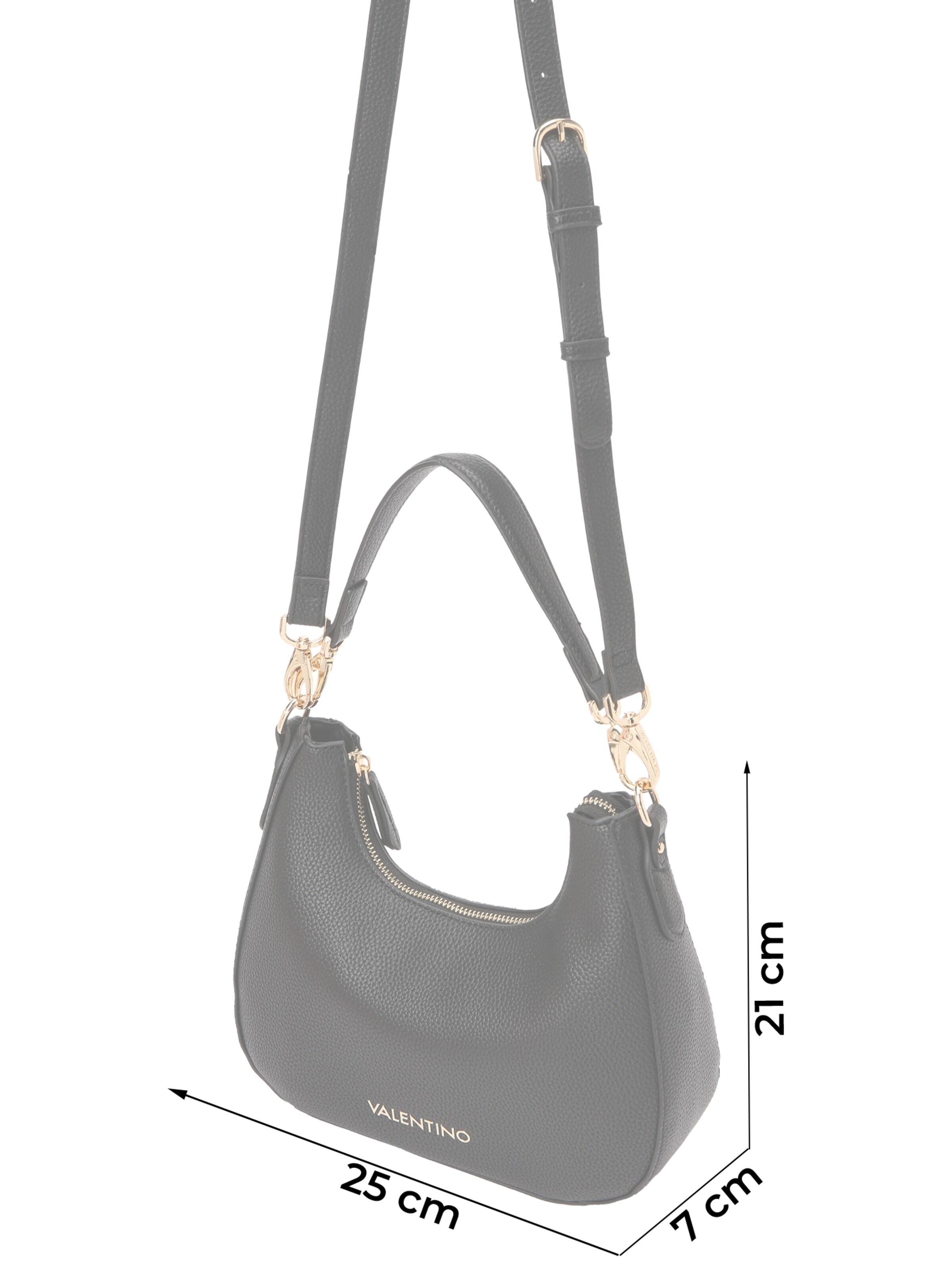 VALENTINO Válltáska 'Brixton' - fekete