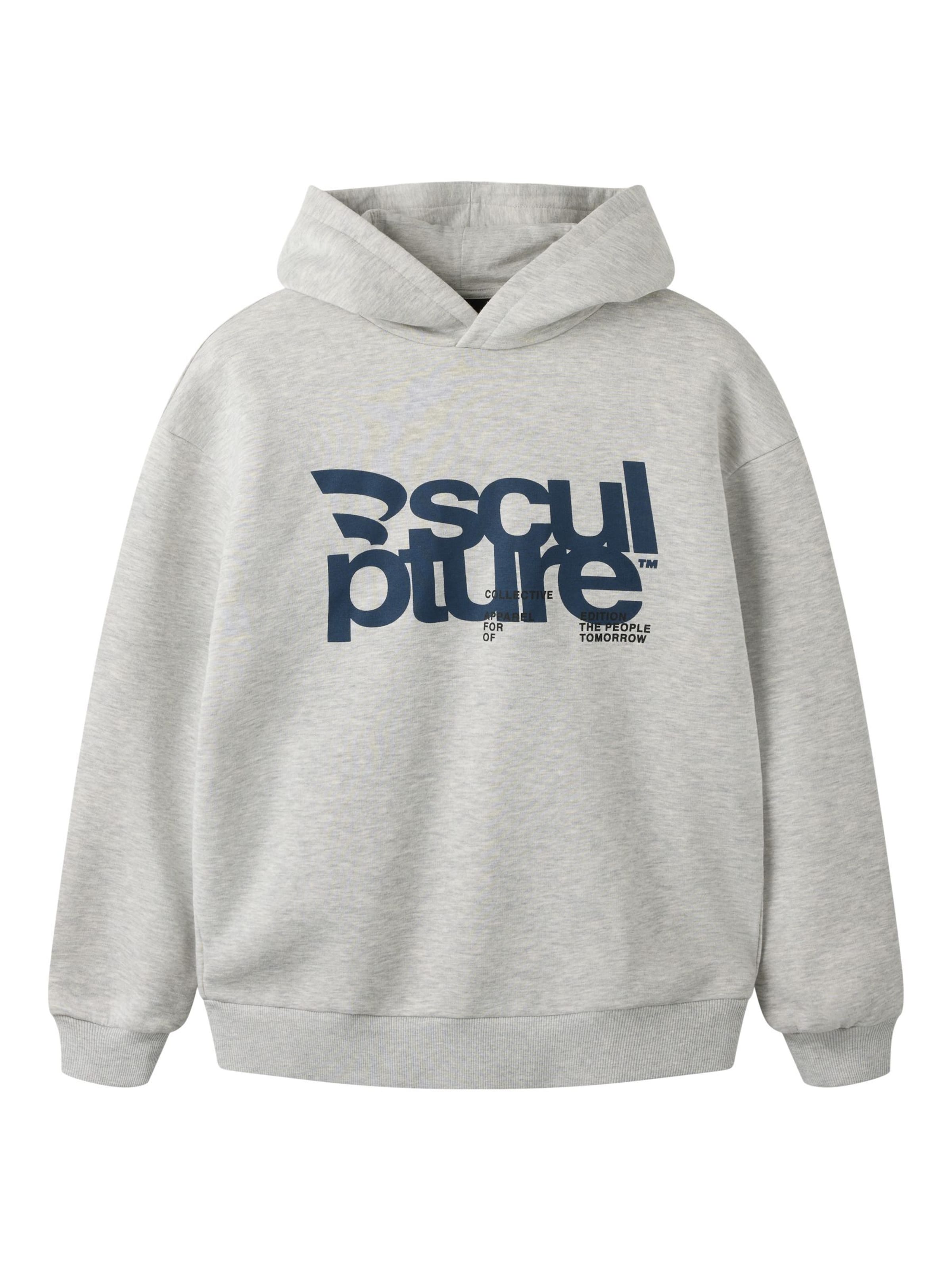 LMTD Sweatshirt in Grau: Vorderseite