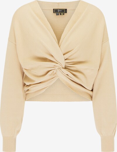 faina Strickpullover in beige, Produktansicht