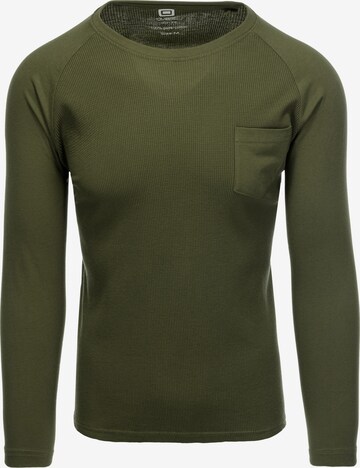 Ombre Shirt 'L137' in Green: front