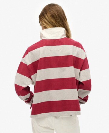 T-shirt 'Athletic Essentials' Superdry en rouge