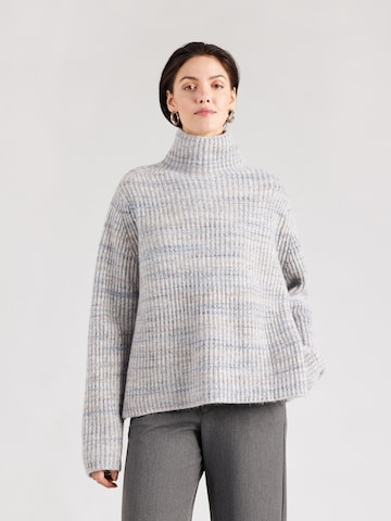 DRYKORN Pulóver 'Varisa' - szürke: elől