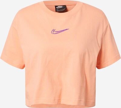 Maglietta Nike Sportswear di colore lilla neon / pesca / rosa neon, Visualizzazione prodotti