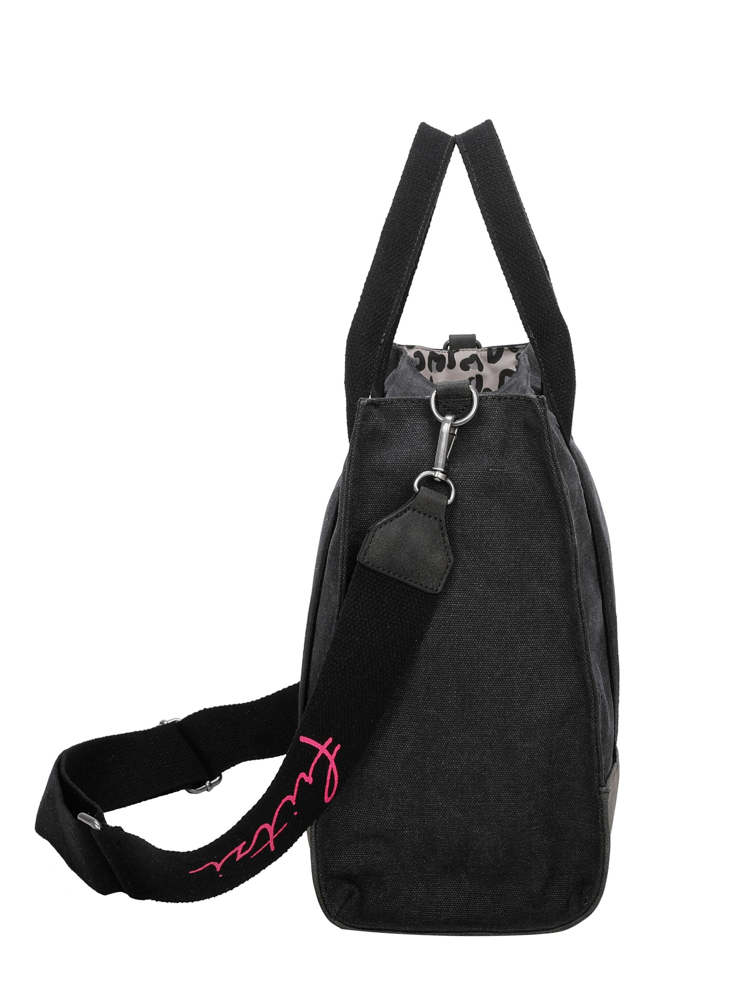 Fritzi aus Preußen Canvas Tote Bag in Schwarz