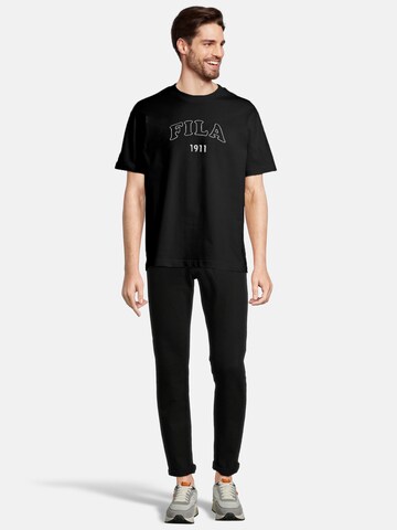 T-Shirt 'TRIPOLI' FILA en noir