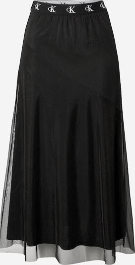 Fustă Calvin Klein Jeans pe negru / alb, Vizualizare produs