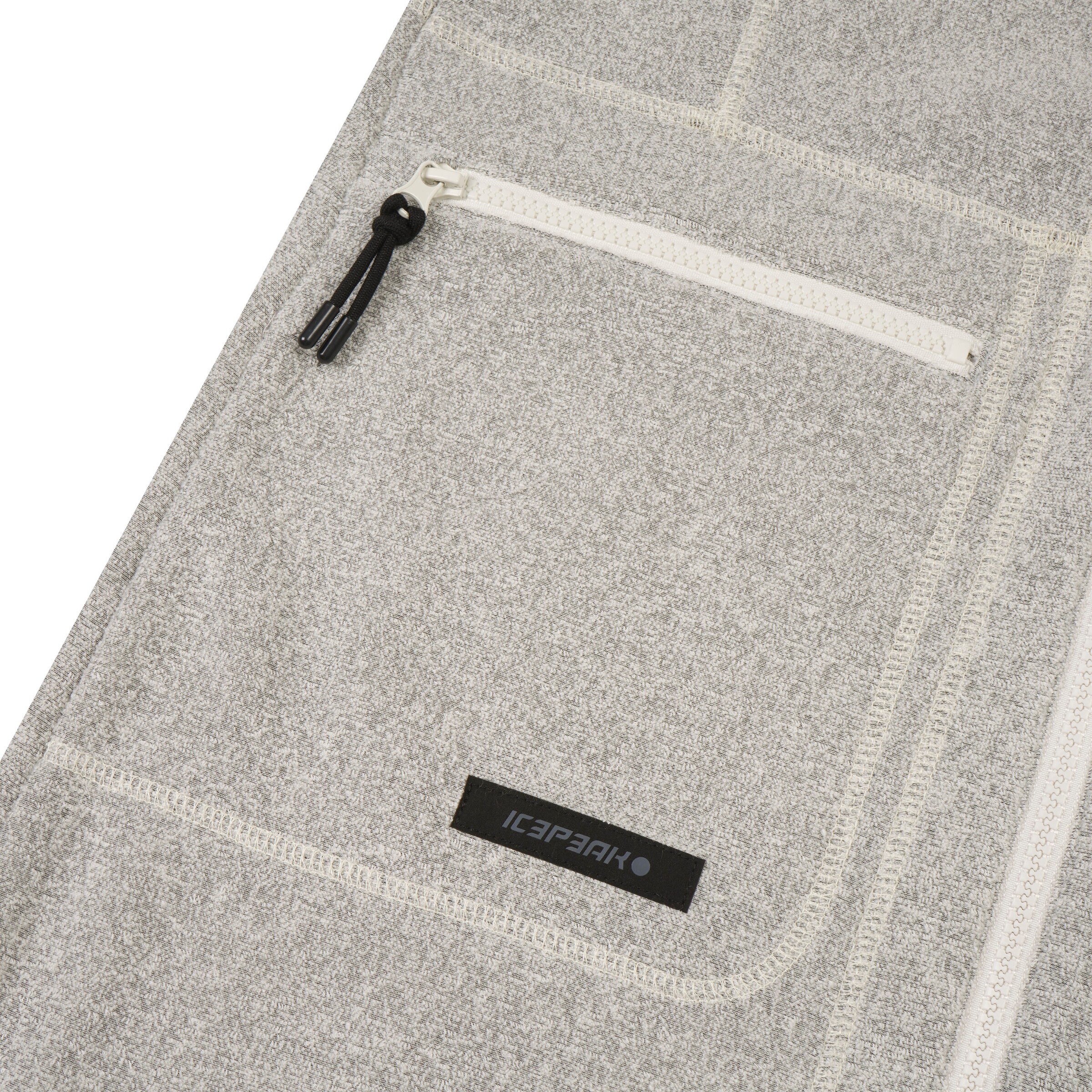 ICEPEAK Fleecejacke in Grau