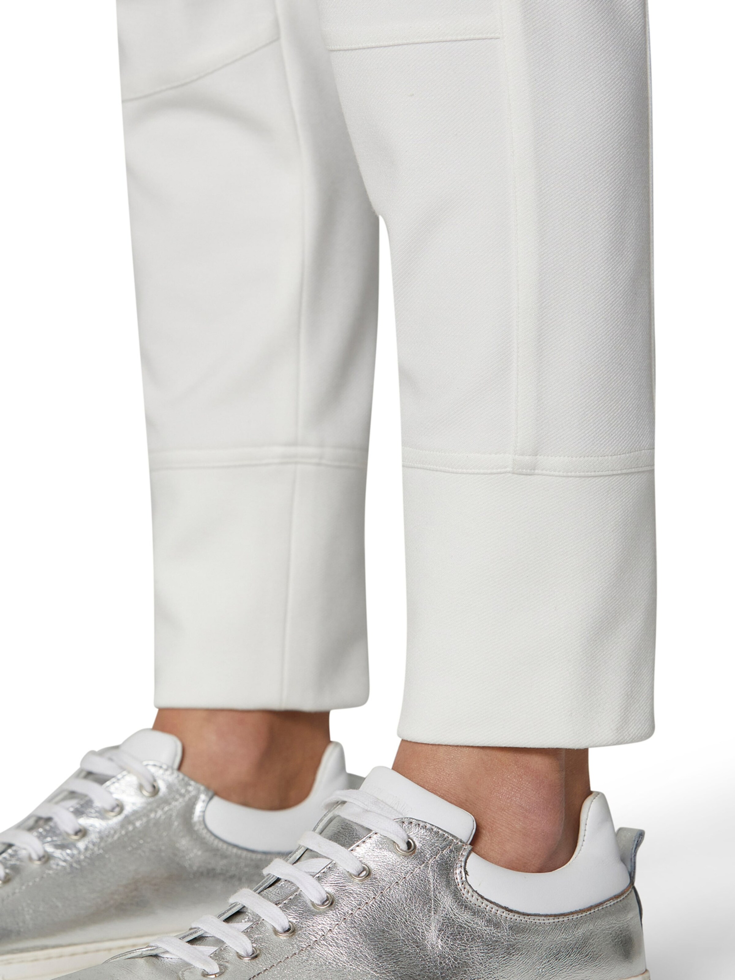 MADELEINE Tapered Broek in Wit