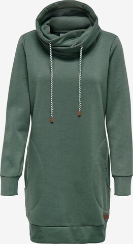 Sweat-shirt 'ONLBette' ONLY en vert : devant
