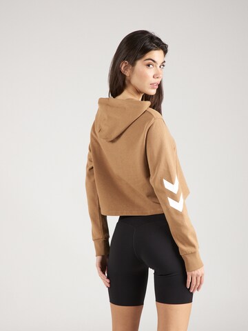 Sweat-shirt 'LEGACY' Hummel en beige