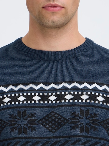 BLEND Strickpullover ' BHNohr ' in Blau