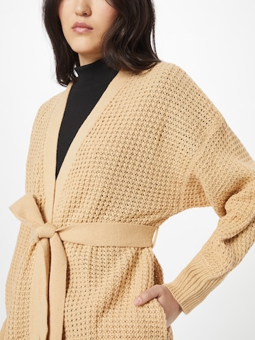 Missguided Knit cardigan in Beige