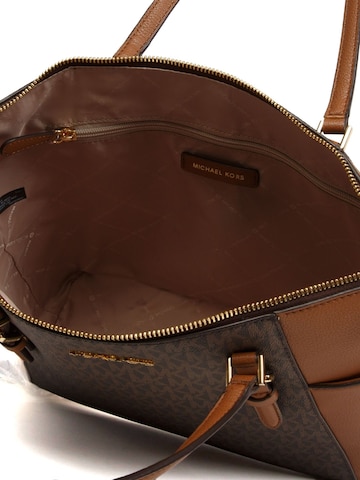 Michael Kors - Shopper 'Charlotte Large Top-Zip Tote' en marrón