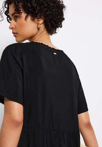 STREET ONE Kleid in Schwarz