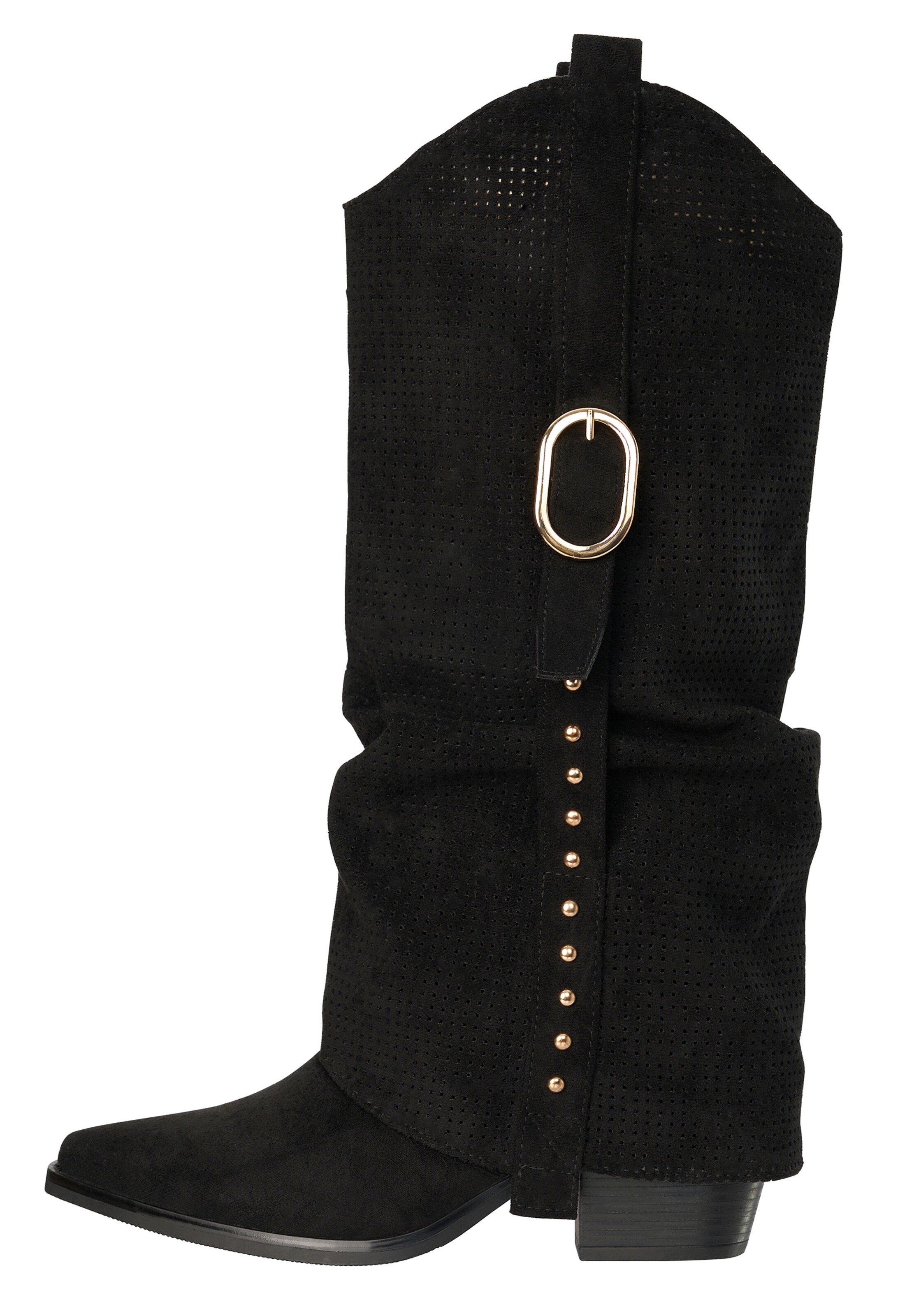 Stivale da cowboy di Salinyang in nero