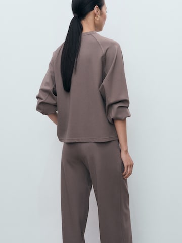 MANGO Sweatshirt 'FLORIDA' i brun