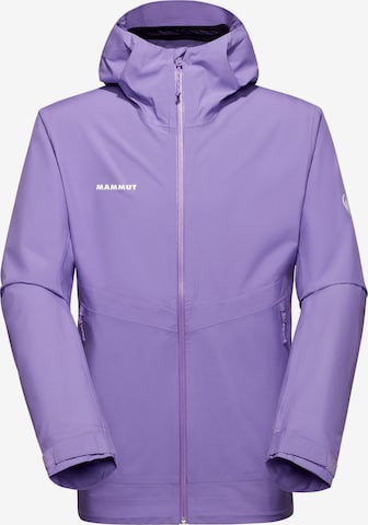 MAMMUT Outdoorjacke 'Alto' in Lila: Vorderseite