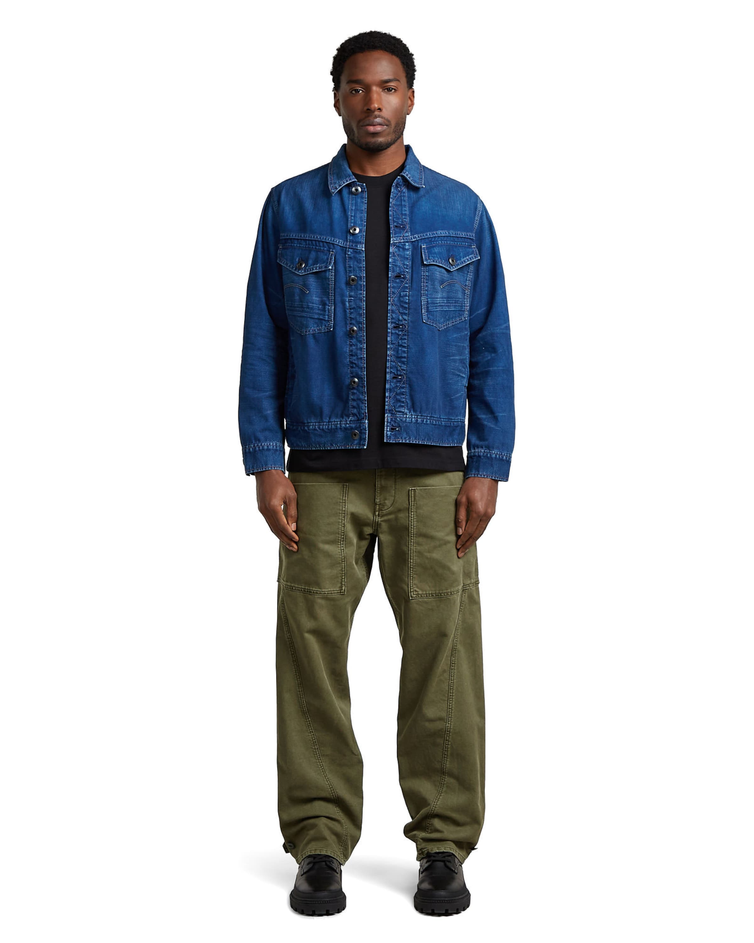 G-STAR Regular Cargo pant - 'Fatigue Cargo Pants' in Grün