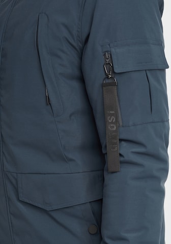 !Solid Winterparka 'Maver' in Blauw