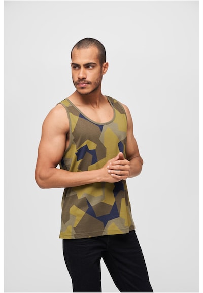 Brandit Shirt in Blue / Green / Khaki / Olive, Item view