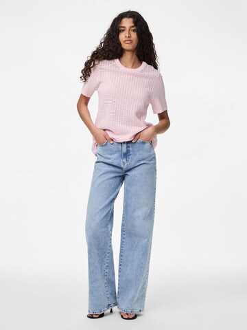 PIECES Sweater 'PCScout' in Pink