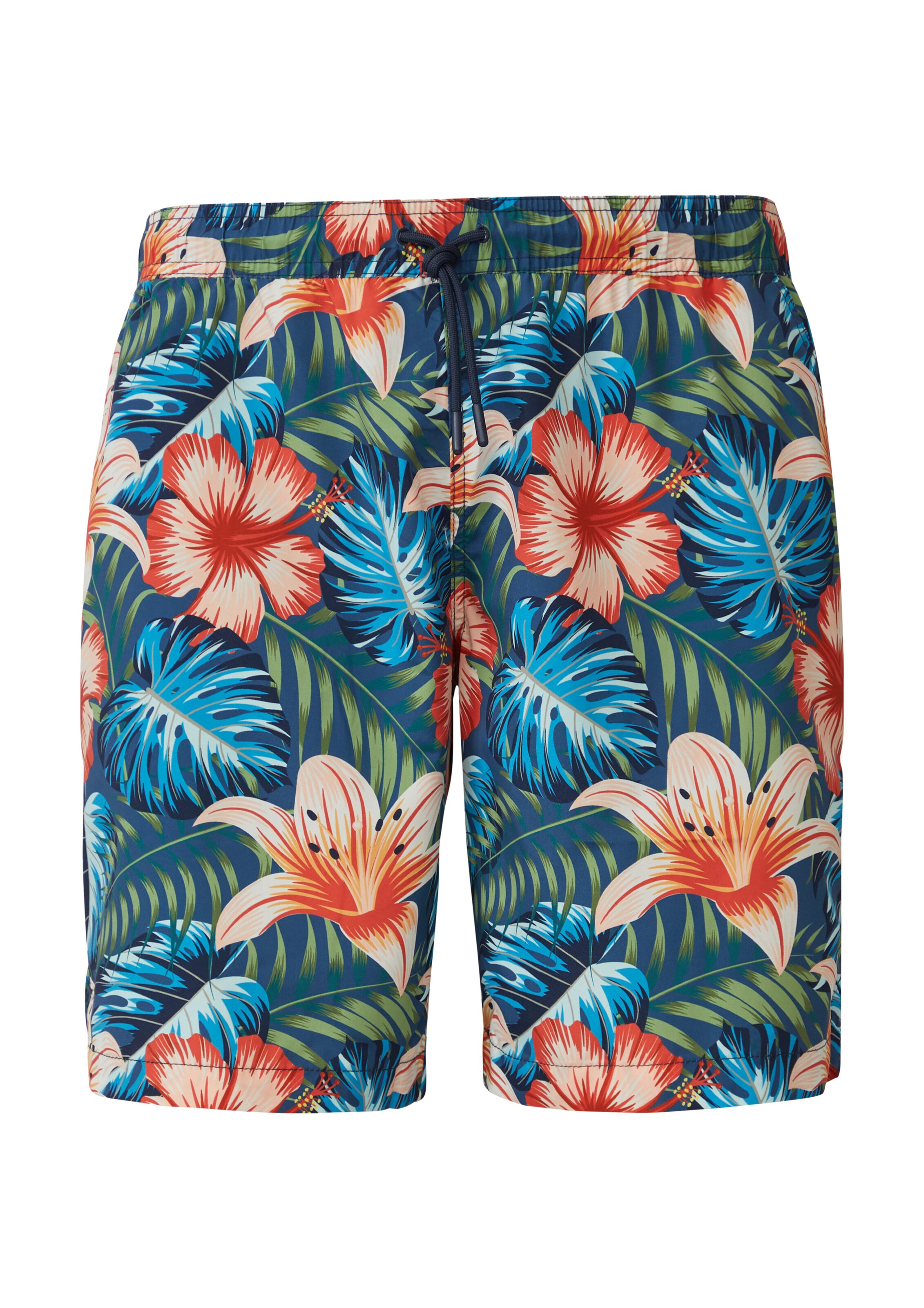 s.Oliver Men Big Sizes Badeshorts in Blau: Vorderseite