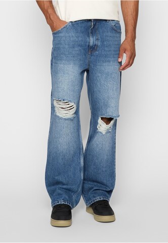 2Y Premium Flared Jeans 'Anduin' in Blue: front