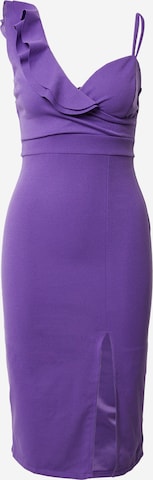 WAL G. Cocktail Dress in Purple: front