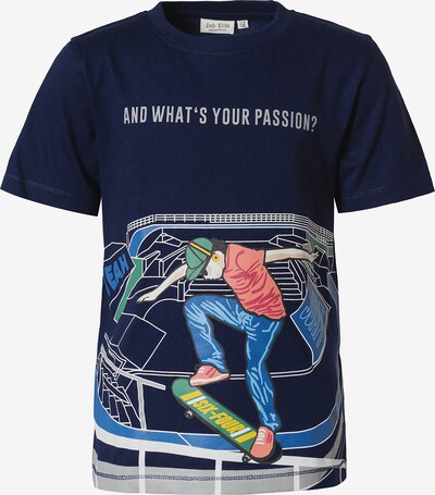 myToys-COLLECTION Shirt in Navy / Green / Apricot, Item view