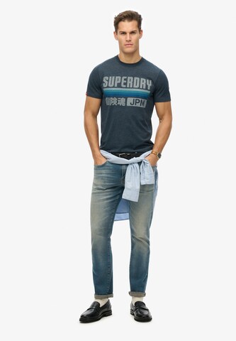Superdry Shirt in Blauw