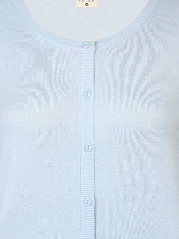 ze-ze Gebreid vest 'Norma 106' in Blauw